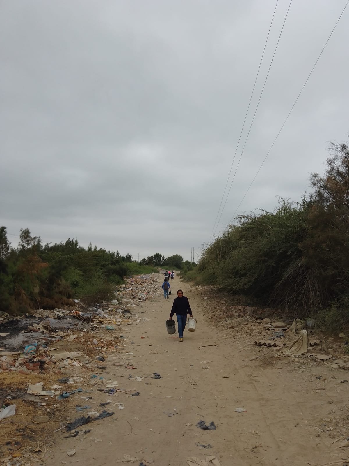 Rescate del callejón San Miguel