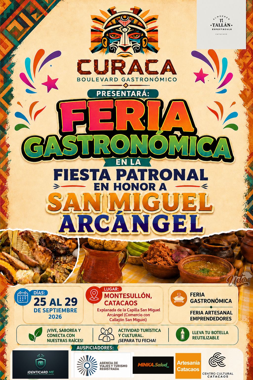 Feria Gatronomica en San MIguel Arcangel